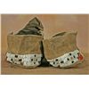 Image 4 : Sioux Beaded Moccasins, 19th century