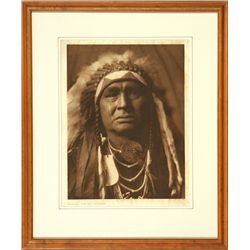 Edward S. Curtis, vintage Japanese tissue folio-sized gravure