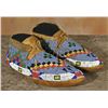Image 2 : Assiniboine Beaded Moccasins, circa 1885