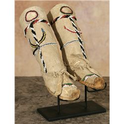 Apache Girl's Boots, circa 1890