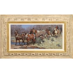 Gary Niblett, oil on canvas