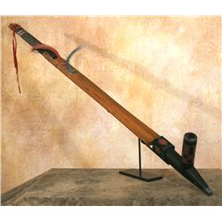 Blackfeet Pipe Bowl & Stem, 19th century