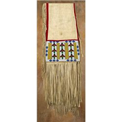 Blackfeet Beaded Saddle Drape, circa 1900-1910