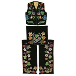 Chippewa Beaded Outfit, 19th century