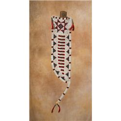 Cheyenne Beaded Knife Sheath, 19th century