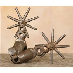 Heavy Iron Mexican Spurs, 19th century