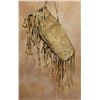 Image 2 : Blackfeet Painted Bonnet Case, 19th century