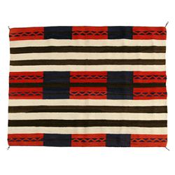 Navajo Second Phase Chief's Blanket, 5'2" x 4'2"