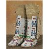 Sioux Child's Moccasins, Meyers Collection