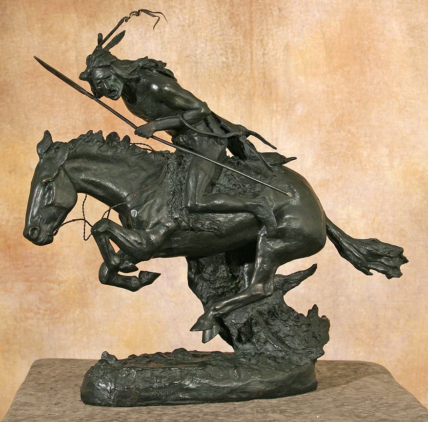 Frederic Remington, bronze