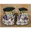 Southern Plains Men's Ceremonial Moccasins, 19th century