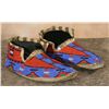 Image 2 : Sioux Beaded Moccasins, 19th century
