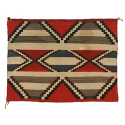 Navajo Third Phase Chief's Blanket, 4'11  x 3'8 