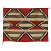 Image 1 : Navajo Third Phase Chief's Blanket, 4'11" x 3'8"