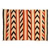 Image 1 : Navajo Transitional Banded Serape, 5'6" x 3'9"