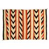 Image 2 : Navajo Transitional Banded Serape, 5'6" x 3'9"