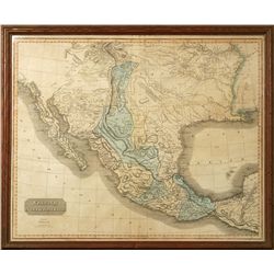 Antique Spanish North American Map