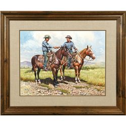 Dan Cody Muller, gouache