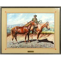 Dan Cody Muller, watercolor