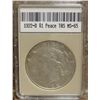 Image 1 : 1922-D Peace Dollar TAS MS-65  W/Appraisal