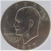 Image 2 : 1977 Eisenhower Dollar TAS MS-69 Type 1 Clad