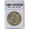 Image 1 : 1923 Peace Silver Dollar TAS MS-67 W/Appraisal