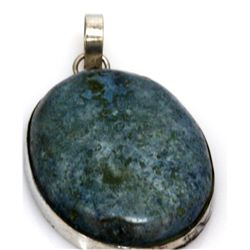 Natural 112.74 ctw Semi Precious .925 Sterling Pendant