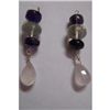 Image 1 : Natural 32.00ct Semi Precious Earring .925 Sterling