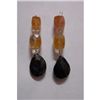 Image 1 : Natural 32.15ct Semi Precious Earring .925 Sterling