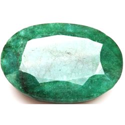 African Emerald Loose Gems 70.35ctw Oval Cut
