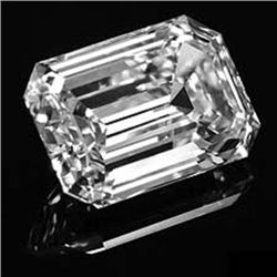 Diamond EGL Certified Emerald 1.35 ctw G, SI2