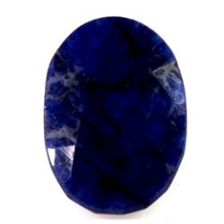 Natural African Sapphire Loose 21ctw Oval Cut