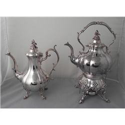 Reed & Barton Winthrop 1795 Silver Plated Tea & Coffee