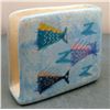 Image 2 : Hand Painted Ceramic Tropical Fish Napkin Holder Decor