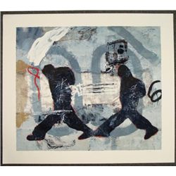 Zhou Brothers Giclee Abstract Art Print "Travel Europe"