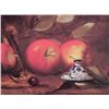 Image 2 : William Chambers Signed AP Art Print Still Life Apples