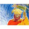 Image 2 : Ira Moskowitz Signed Art Print Neptune