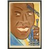 Image 1 : Seymour Chwast Signed Print Satchmo Louis Armstrong Art
