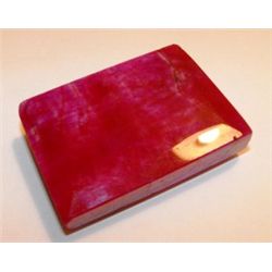 480 ct. Square Ruby Gemstone