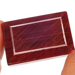 385 ct. Rectangle Cut Ruby Gemstone