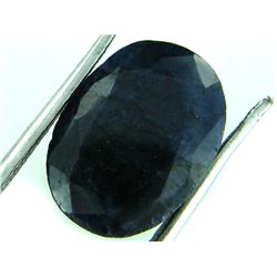 4 ct. Natural DEEP Dark Blue Sapphire