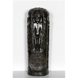 Paul Gauguin, Cylindre au Christ à l’Idole, Bronze Sculpture