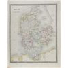 Image 1 : John Dower, Map of Denmark, Engraving