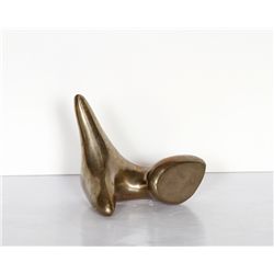 Jean Arp, Homme vu par une fleur, Polished Bronze Sculpture