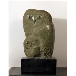 Eliscu, Owl Stone Sculpture