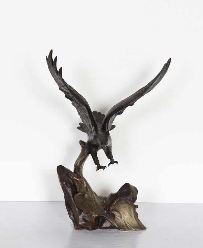 Ronald Van Ruyckevelt, Wings of Glory, Bronze sculpture
