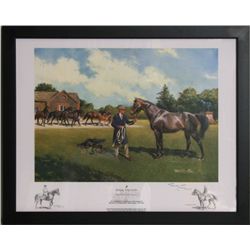 Terence Cuneo, Royal Stallion, Offset Lithograph
