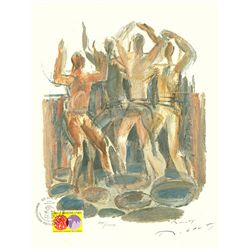 Liam Roberts, Eradication Mondiale de la Variole, Lithograph