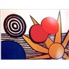 Image 1 : Alexander Calder, Sun with Two Red Circles, Lithograph