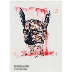 Leon Golub, The Brank, Lithograph